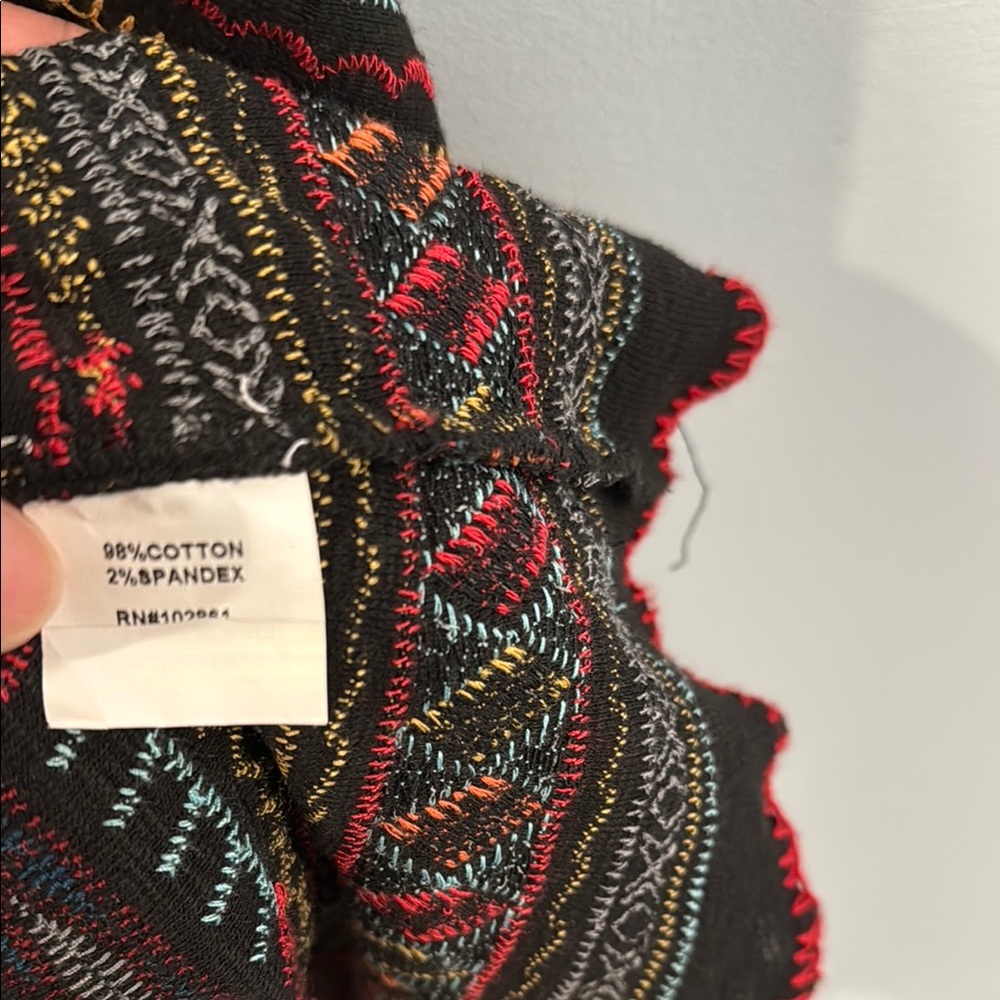 Boho Chic Multicolor Cardigan/Jacket - image 8